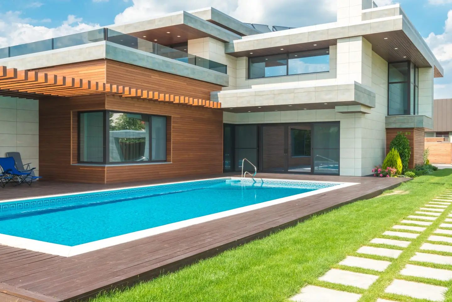 Swimming pool built in Bushells Ridge, NSW